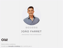 Tablet Screenshot of joaofarret.com